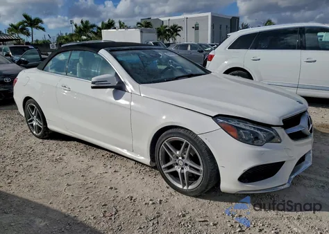 2017 Mercedes-Benz E 400 z USA, uszkodzony, nr VIN WDDKK6FF1HF360894